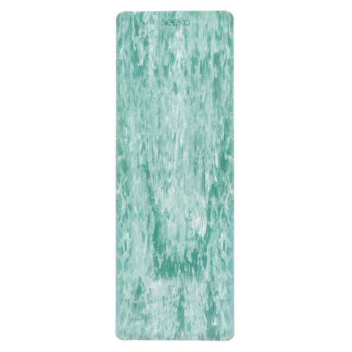 Seeka Marble Yoga Mat - Yeşil