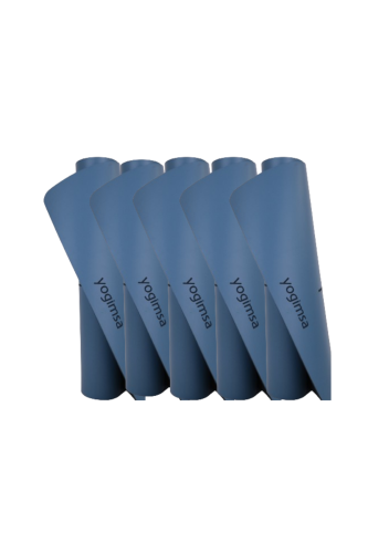 Enso Series Koyu Mavi Anti-Slip Yoga ve Pilates Matı 6 Adet
